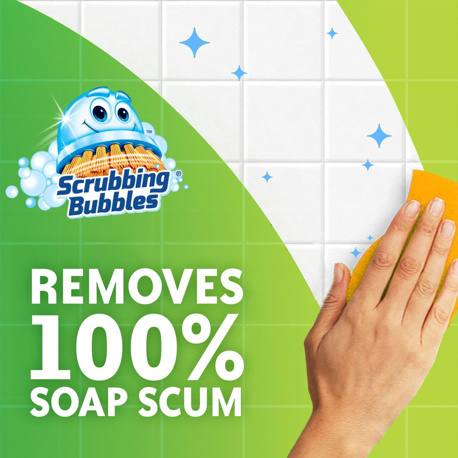 Scrubbing Bubbles Mega Shower Aerosol, Disinfectant Spray