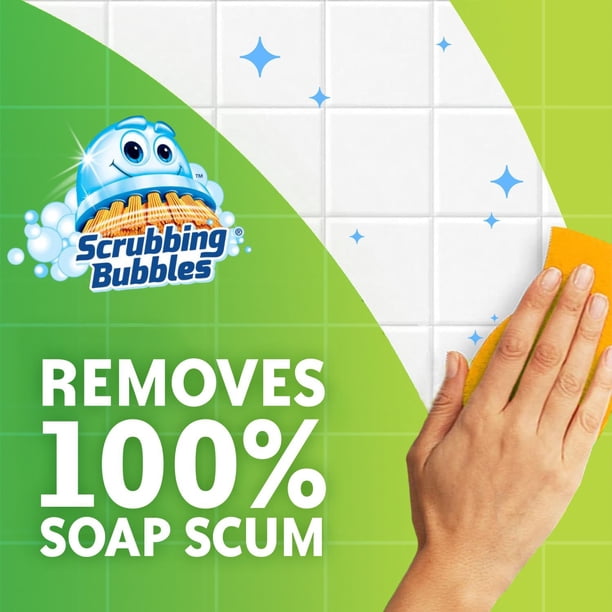 Scrubbing Bubbles Mega Shower Aerosol, Disinfectant Spray Scrubbing Bubbles Mega Shower Aerosol, Disinfectant Spray