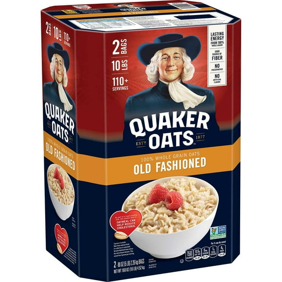 Quaker Old Fashioned Oats, 160 oz.
