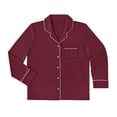 thumbnail image 8 of Dreammark Women's 2-Piece Notch Collar Pajama Set, 8 of 12