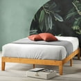 thumbnail image 1 of Zinus Night Therapy Rustic Pine Solid Wood Platform Bed, Assorted Sizes, 1 of 11