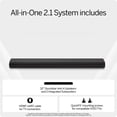 thumbnail image 3 of VIZIO All-in-One 2.1 Channel Soundbar w/ Dolby Atmos, QuickFit® Compatible, 3 of 17
