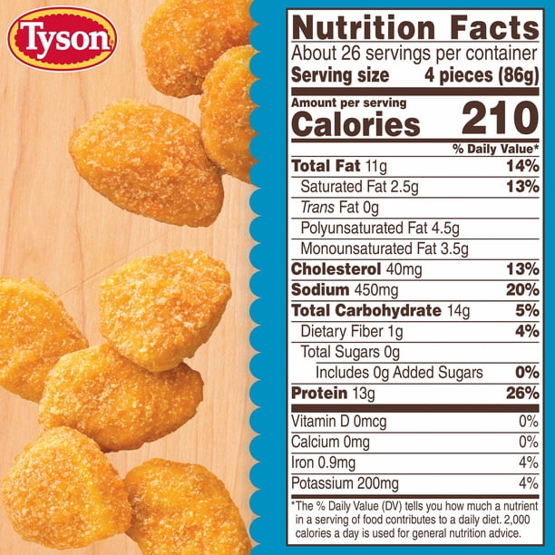Tyson Breaded Chicken Nuggets, Frozen, 5 lbs. - Samsclub.com