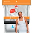 thumbnail image 1 of Hanes Men's 6-Pack Best Tank Top, 1 of 4