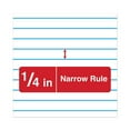 thumbnail image 5 of Universal Wirebound Memo Book, Narrow Rule, 3 x 5, White, 50 Sheets, 12/Pack, 5 of 6