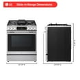 thumbnail image 5 of LG 6.3 cu. ft. Gas Single Oven Slide-in Range with New Handle and PrintProof® Stainless Steel,, 5 of 8
