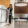 thumbnail image 12 of Lifetime 60" Round Commercial Grade Nesting Folding Table, 12 of 12