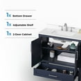 thumbnail image 19 of OVE Decors Kansas 36" W x 19" D Freestanding Bathroom Vanity with Sink, 19 of 24