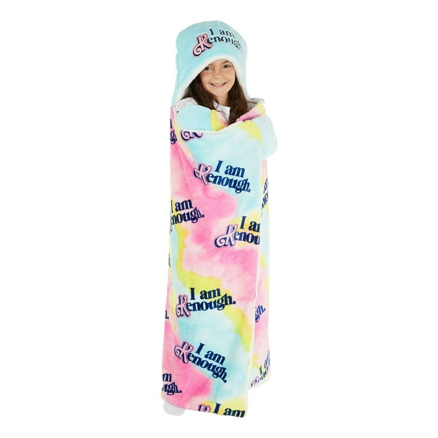 Kids Licensed 40" x 50" Hooded Throw with Sherpa Lining