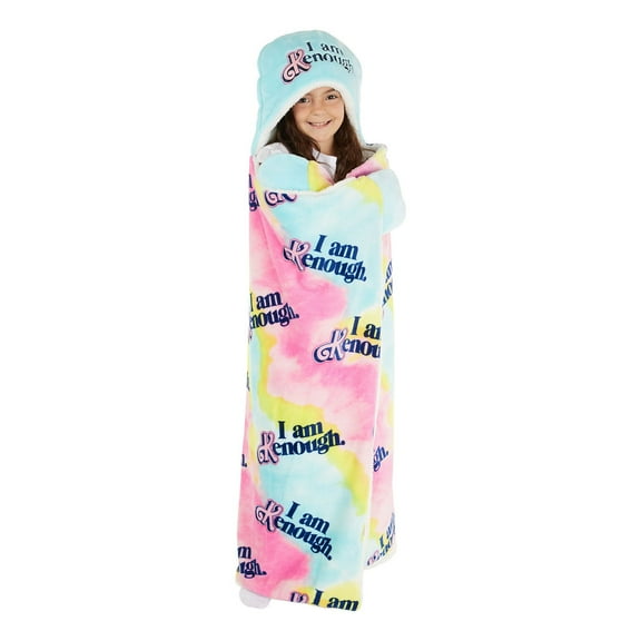 Kids Licensed 40" x 50" Hooded Throw with Sherpa Lining