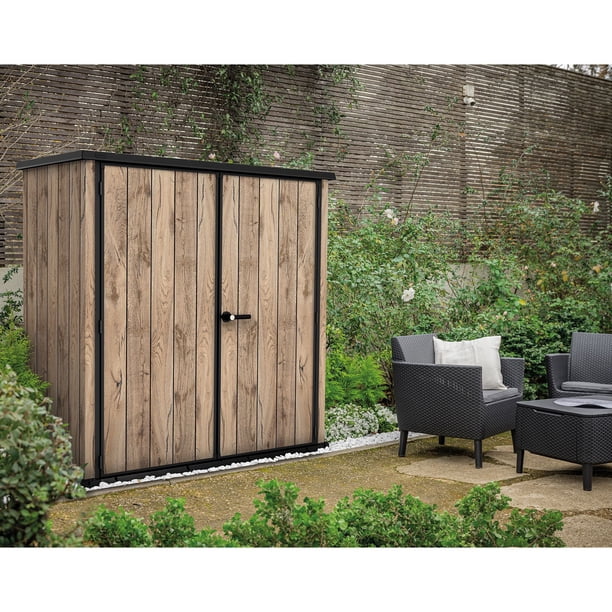 Keter Signature Collection Vertical XL Resin Outdoor Storage Shed