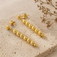 thumbnail image 5 of Diamond Cut Beads Dangle Earrings in 14K Gold, 5 of 5
