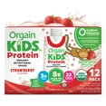 thumbnail image 1 of Orgain Kids 8g Grass-Fed Protein Organic Nutritional Shake, Strawberry 8.25 fl. oz., 12 pk., 1 of 8