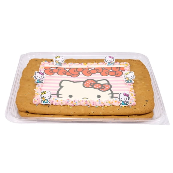 Hello Kitty Half Sheet Cookie Cake