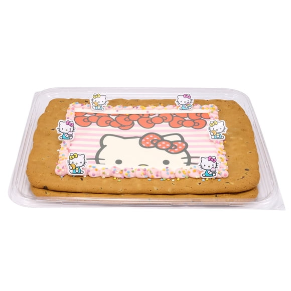 Hello Kitty Half Sheet Cookie Cake