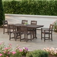 thumbnail image 1 of POLYWOOD Gulf Shores Farmhouse Trestle Dining Set, 7pc, 1 of 11