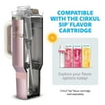 thumbnail image 2 of Cirkul 40oz Raindrop Tumbler Starter Kit + 4 Flavor Cartridges, 2 of 3