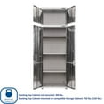 thumbnail image 7 of Seville Classics UltraHD Stacking Top Cabinet, 30” W x 18” D x 18.5” H, 7 of 10