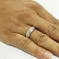 thumbnail image 2 of 0.05 CT. T.W. Round Cut Single Row Mens Diamond Band in 14K Gold, 2 of 3