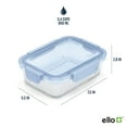 thumbnail image 6 of Ello Color Lock 10-Pack Leak-Proof Glass Food Storage Containers, 3.4 Cup, 6 of 6