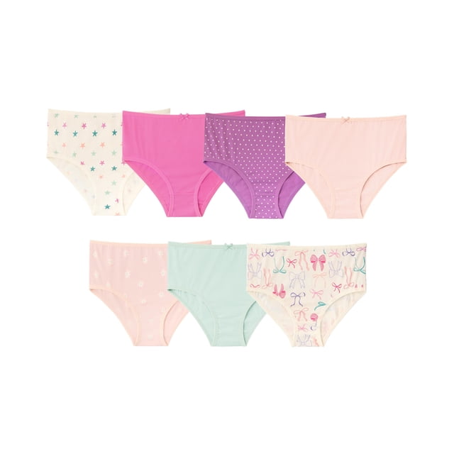 Member's Mark Girls 7- pack Organic Cotton Boxer Brief