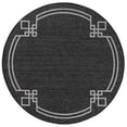 thumbnail image 1 of Safavieh Resort Indoor/Outdoor Round Rug Collection, 6' 7", 1 of 3
