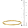 thumbnail image 3 of 7" Diamond Cut Stretch Bracelet in 14K Gold, 3 of 4