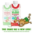 thumbnail image 3 of Orgain Kids 8g Grass-Fed Protein Organic Nutritional Shake, Strawberry 8.25 fl. oz., 12 pk., 3 of 8