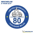 thumbnail image 10 of Michelin X Tour A/S 2 - 225/55R17 101H Tire, 10 of 10