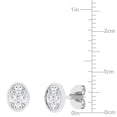 thumbnail image 4 of Lab Created Diamond Earrings in 14K Gold, 4 of 7