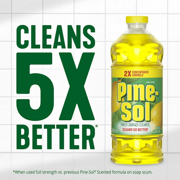 ミネラル5　pinoサマ Pine-Sol Multi-Surface Cleaner, Lemon Scent, 2 ct., 120 fl