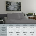 thumbnail image 2 of Purity Home Brushed Organic Cotton Percale Sheet Set, Assorted Sizes, 2 of 8