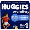 thumbnail image 3 of Huggies Overnites Nighttime Baby Diapers, Sizes 3-7, 3 of 14