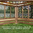 thumbnail image 3 of Backyard Discovery Verona Cedar Cabana Pergola  Light Brown, 3 of 9