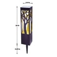 thumbnail image 6 of Deck Impressions Solar 12 Lumen Forest Glow Path Lights, 4-Pack, 6 of 6
