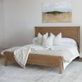 thumbnail image 1 of details by Becki Owens Ren Platform Bed, Distressed Natural Wood Finish, Assorted Sizes, 1 of 9
