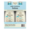 thumbnail image 1 of Aveeno Baby Daily Moisture Lotion with Pump, 24hr Protection, 18 fl. oz., 2 pk., 1 of 6