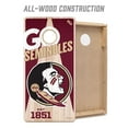 thumbnail image 3 of YouTheFan Florida State Seminoles 2'x4' Cornhole Board Set, 3 of 6
