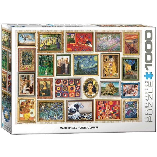 Fine Art Masterpieces Puzzle, 1000 Piece - Samsclub.com