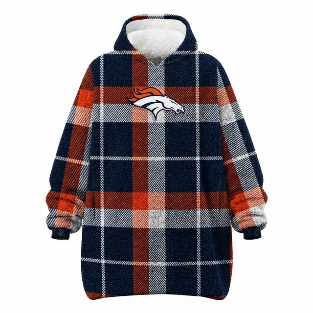 Pegasus Sports Denver Broncos Wearable Sherpa Throw