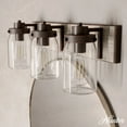 thumbnail image 1 of Hunter Devon Park with Clear Glass Bathroom Vanity Wall Light Fixture, 1 of 8