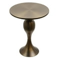 thumbnail image 4 of Belle & June Halo 24" Metal Accent Table, 4 of 5