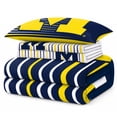 thumbnail image 2 of Logo Brands Michigan Wolverines Bed-In-A-Bag Set, 2 of 5