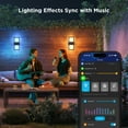thumbnail image 8 of Govee RGBICWW Smart Outdoor Wall Light, 8 of 11