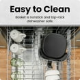thumbnail image 6 of Chefman TurboFry Touch 6-Quart Air Fryer, Includes 4 Cooking Presets, 6 of 7