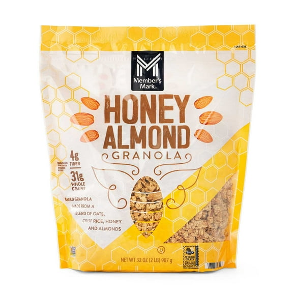 Member's Mark Honey Almond Granola, 32 oz.