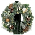 thumbnail image 8 of Member's Mark Pre-Lit Wreath Décor with Velvet Sash, 8 of 8