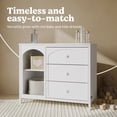 thumbnail image 3 of Graco Olivia 3 Drawer Combo Dresser, Choose Color, 3 of 9