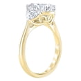 thumbnail image 2 of 2.46 CT.T.W. Moval & Half Moon Cut Lab Created Diamond Ring in 18K Gold, 2 of 10