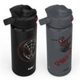 thumbnail image 2 of Zak Designs 20-oz. Stainless Steel Double Wall Beacon Straw Bottle for Kids, 2 pack, Choose Character, 2 of 12